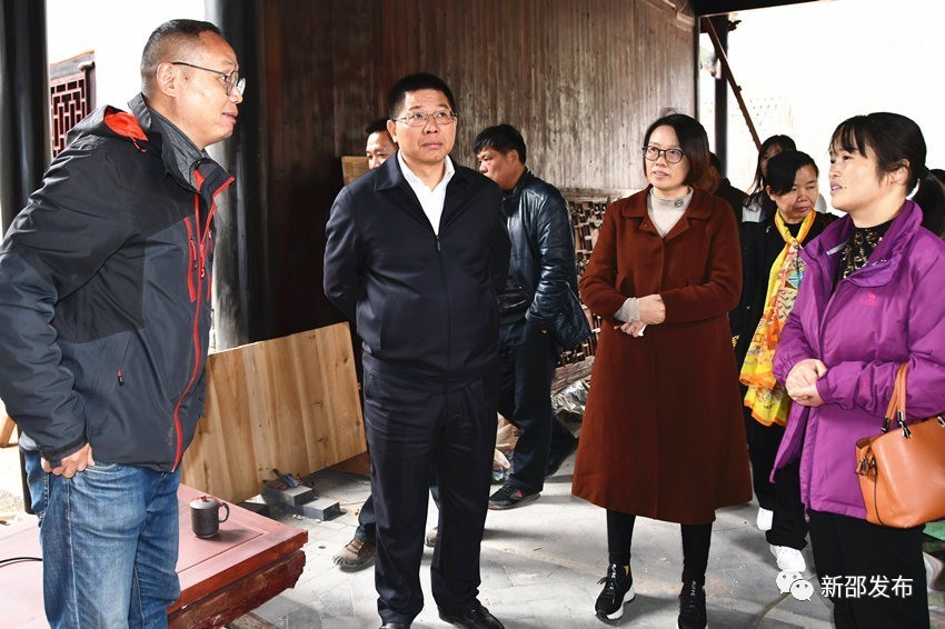 汤先梧督查省冬季乡村旅游节项目进展