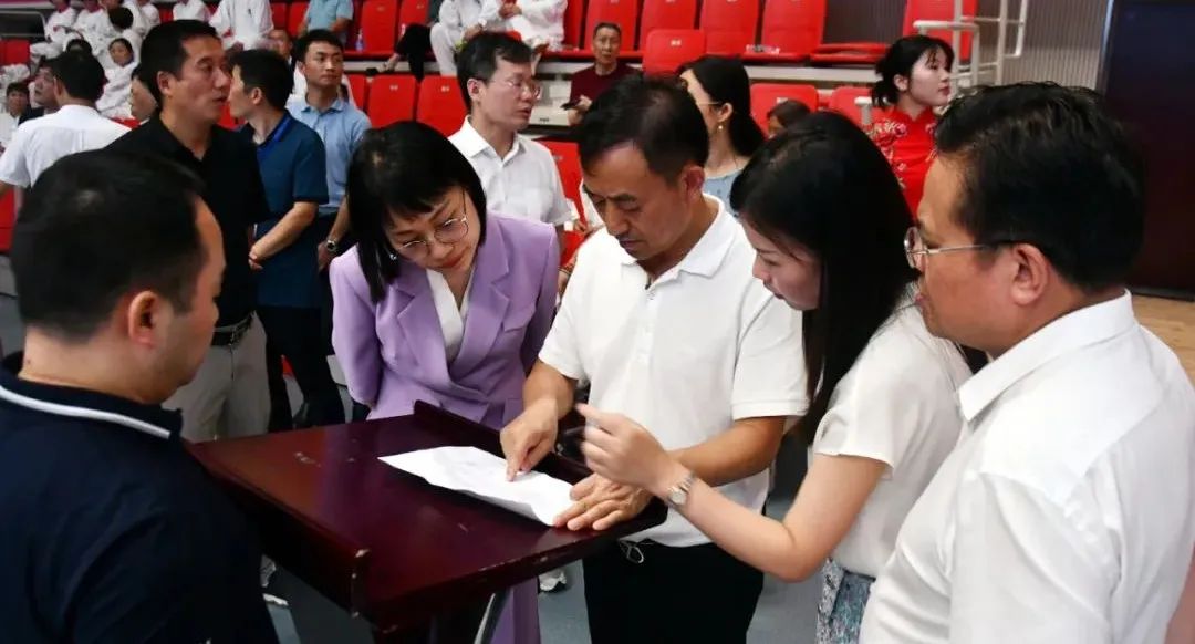 陈历贤调研市第五届少数民族传统体育运动会筹备工作_邵阳头条网