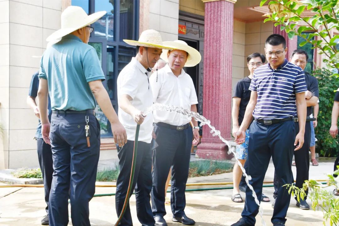 陈历贤调研指导乡镇抗旱工作_邵阳头条网