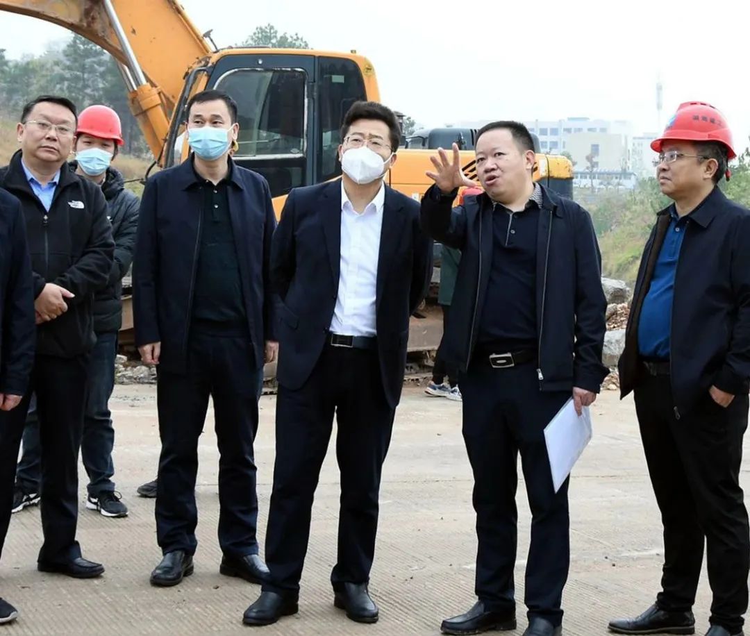 贺朝晖调研重点项目建设_邵阳头条网
