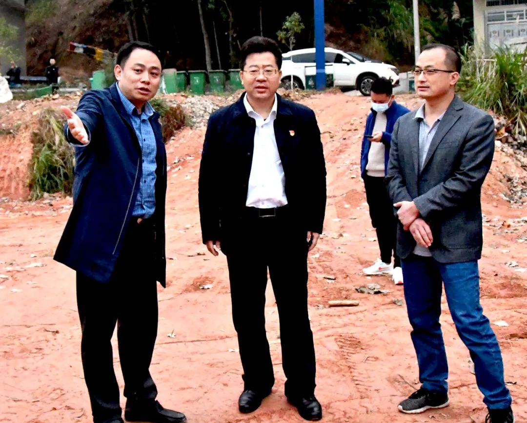 贺朝晖调度乡镇污水处理厂建设工作_邵阳头条网