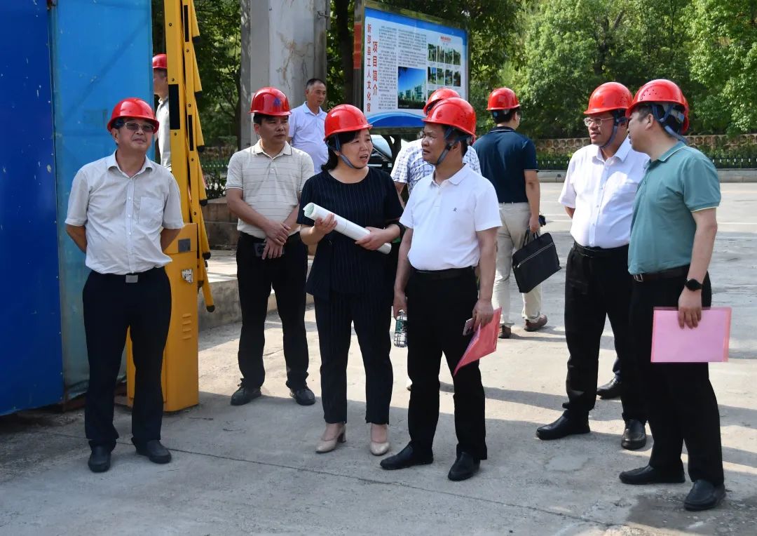 省总工会调研新邵工人文化宫项目建设_邵阳头条网