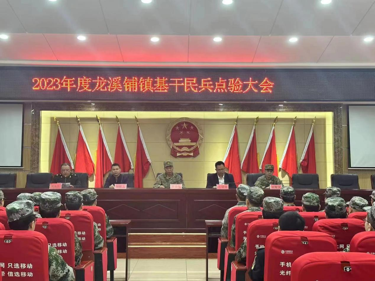 “点”出精气神 “验”出战斗力-龙溪铺镇召开基干民兵点验大会_邵阳头条网