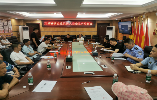 龙溪铺镇：紧紧围绕“安全生产月”活动，开启企业负责人安全培训_邵阳头条网