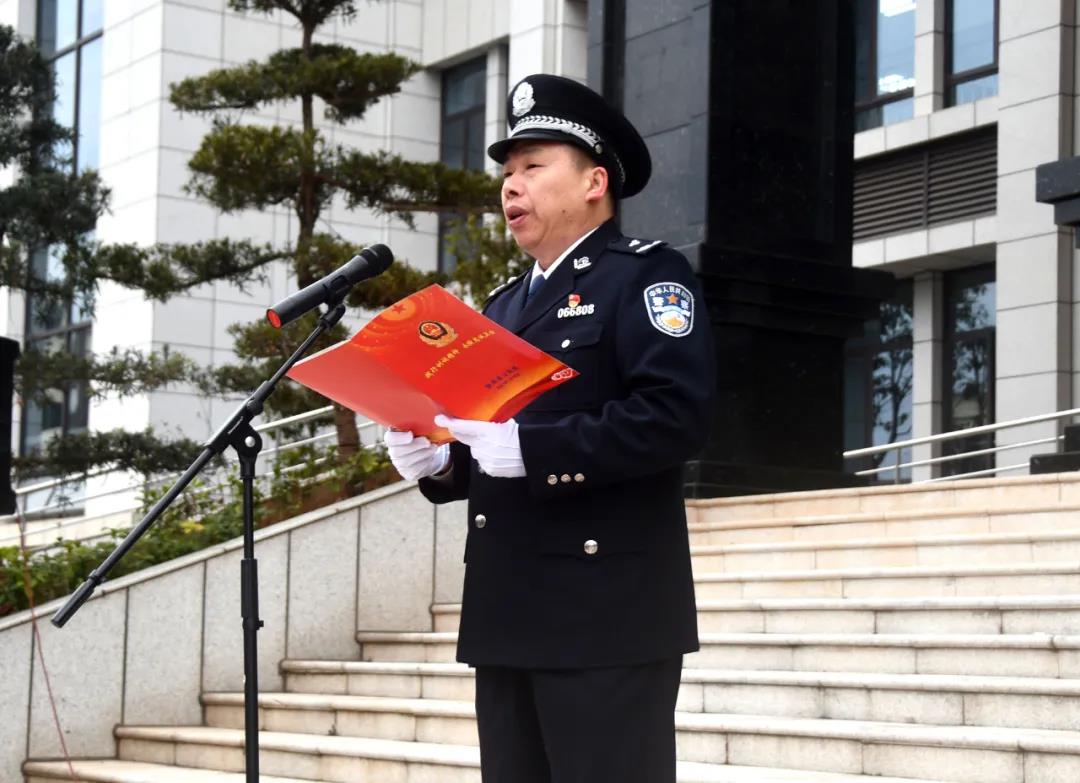 新邵县公安局举行第一个中国人民警察节暨“警营开放日”活动(图4)