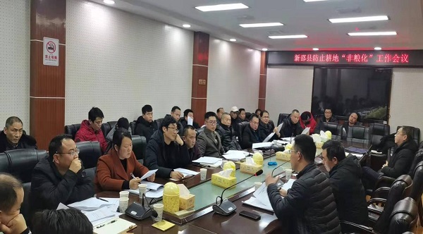 新邵县新年伊始向耕地“非粮化”亮剑(图1)