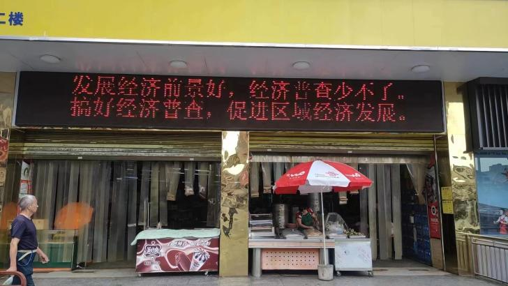 政务公开主题日：新邵县统计局多渠道开展“五经普”宣传工作(图1)