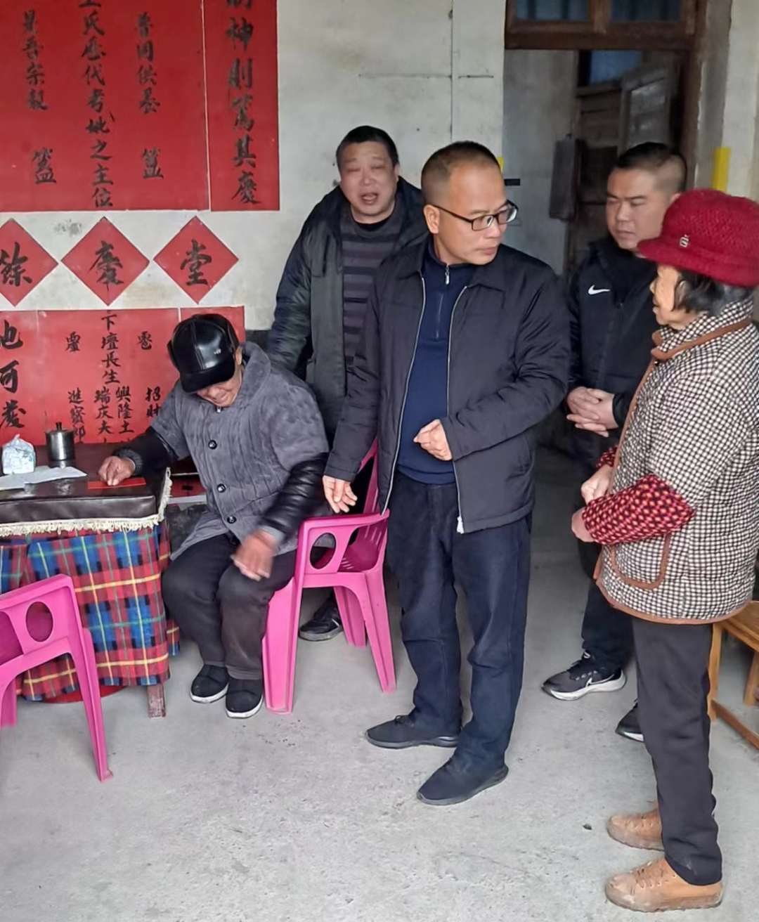 新邵县林业局开展“迎新春 送温暖”走访慰问活动(图1)
