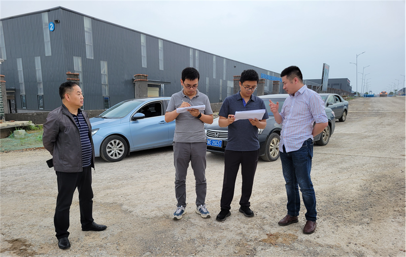 市领导来新邵县调研重点项目建设情况(图1)