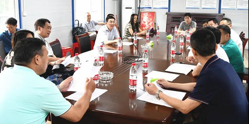刘永德来新邵开展环保目标完成情况专题调研(图1)