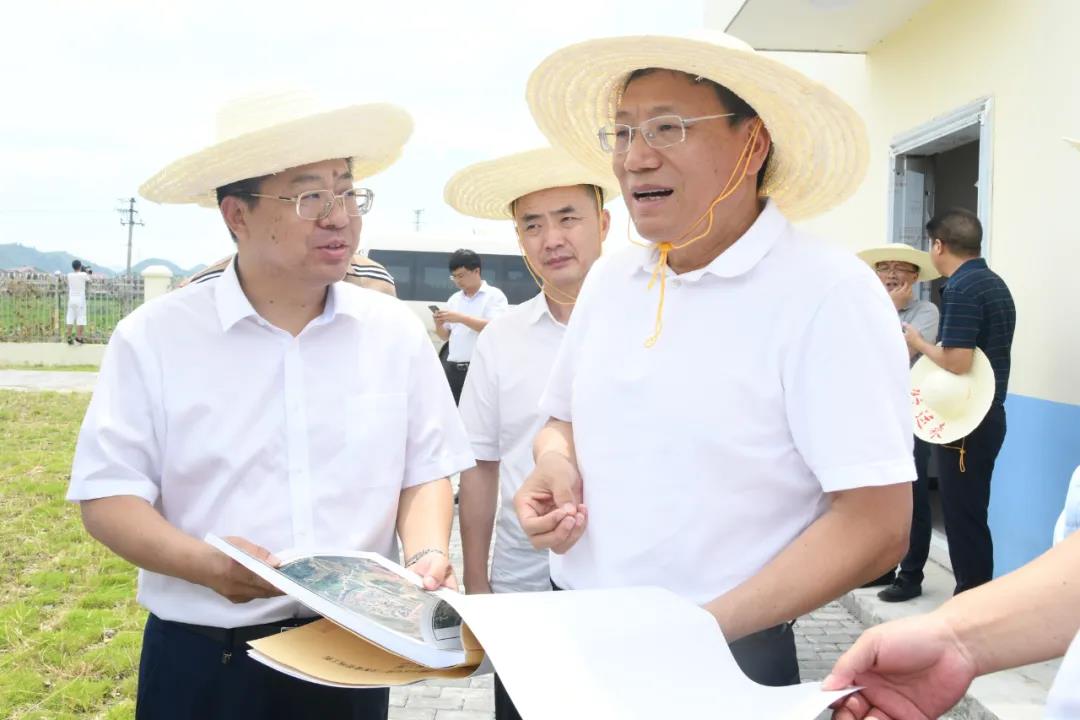 华学健调研新邵乡镇污水处理厂建设(图2)