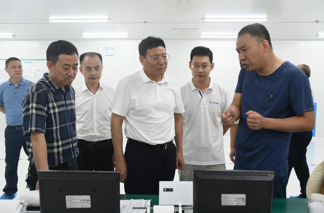 华学健调研新邵乡镇污水处理厂建设(图1)