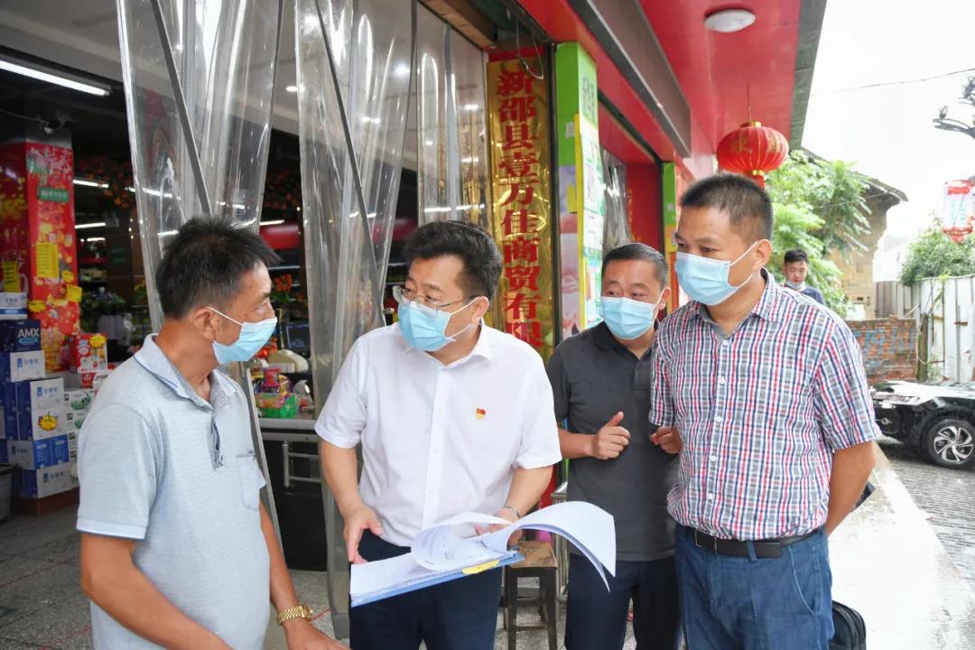 贺朝晖深入一线调研督导工作：从严从细落实疫情防控举措(图3)