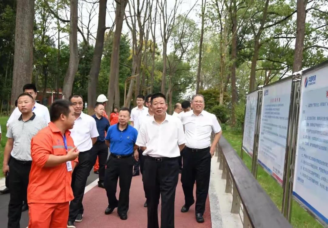 中国水电八局来新邵考察调研(图1)