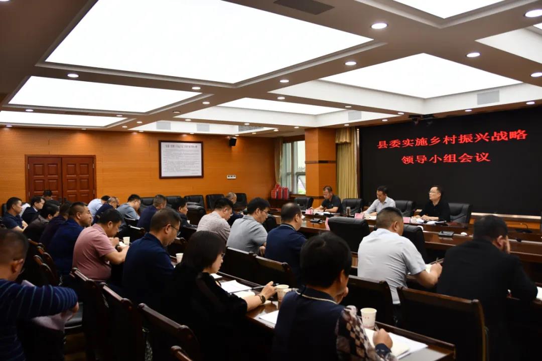 新邵县委实施乡村振兴战略领导小组召开会议，提出了这些要求(图1)