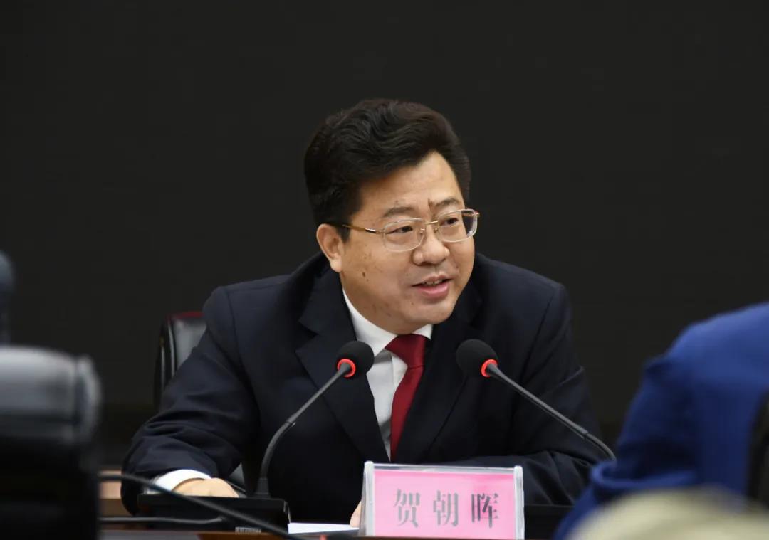 新一届新邵县政府领导班子正式就任，贺朝晖开展集体谈心谈话(图2)