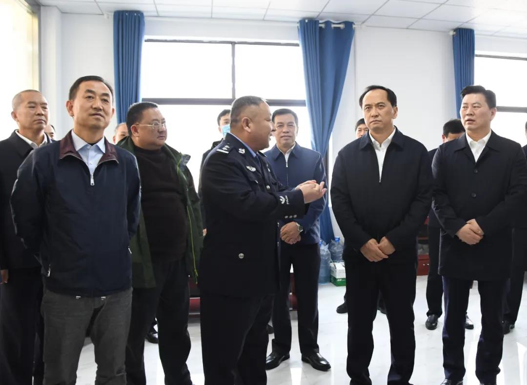 许显辉赴新邵县调研督导公安工作(图2)