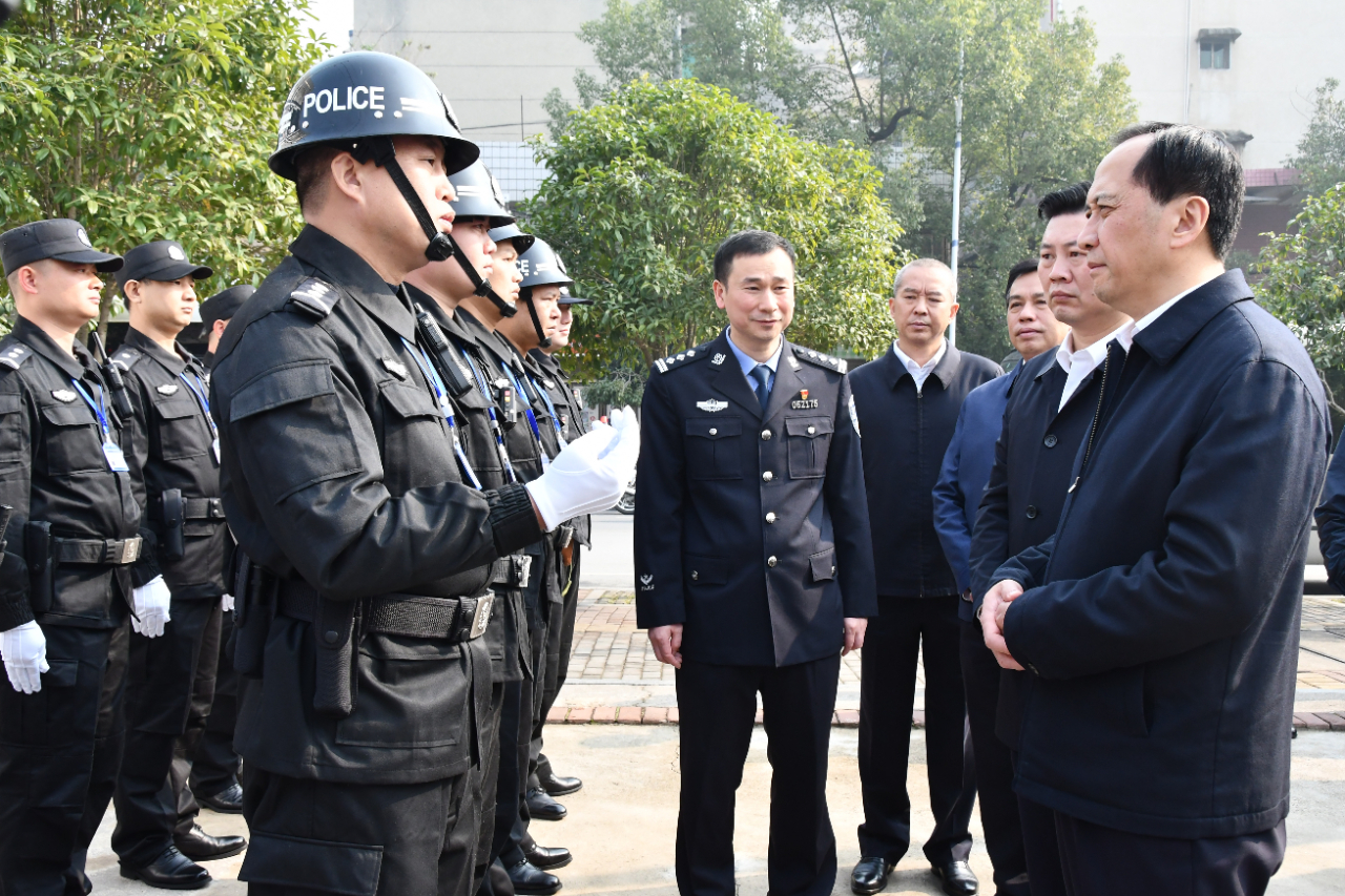 许显辉赴新邵县调研督导公安工作(图3)