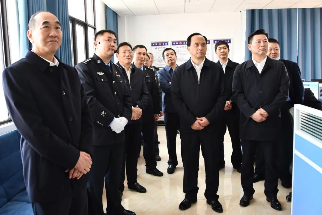 许显辉赴新邵县调研督导公安工作(图4)