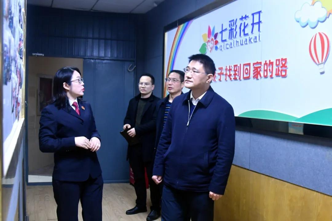 于金旺调研新邵县宣传思想工作(图1)