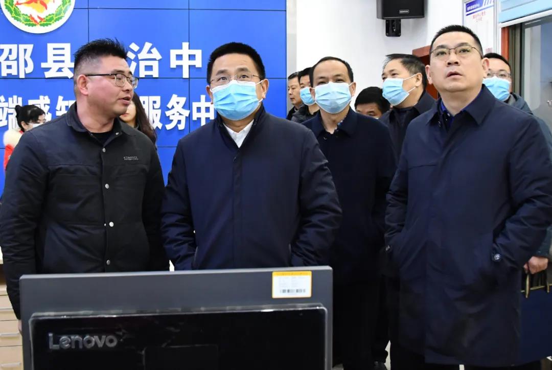 王学武调研新邵县市域社会治理现代化试点工作(图1)
