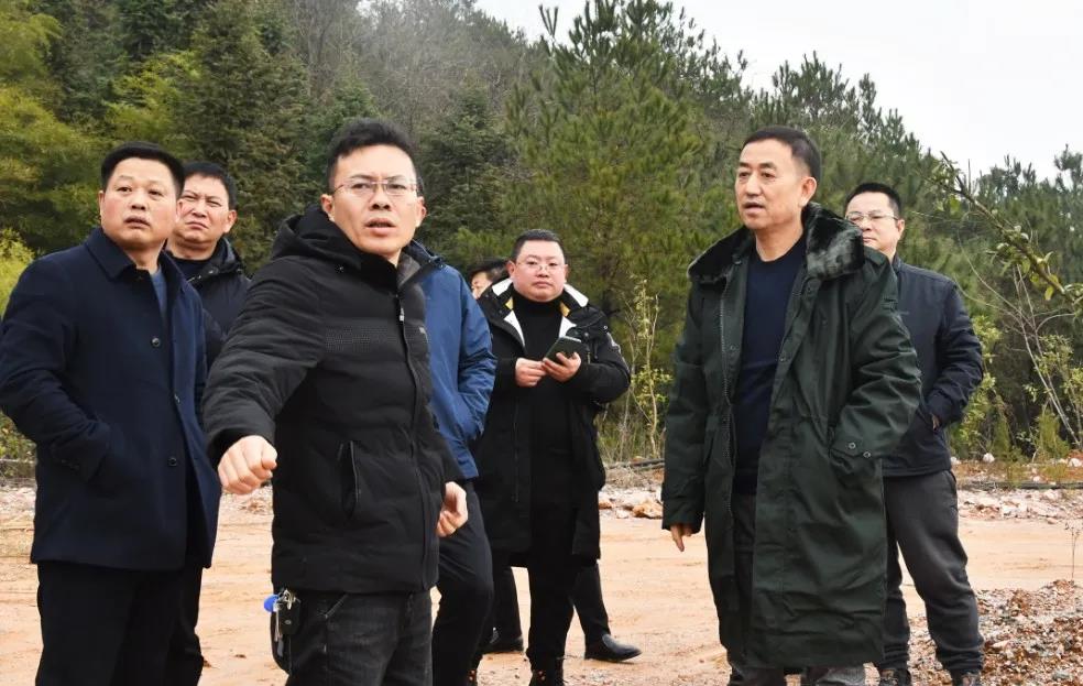 陈历贤调研三郎庙铅锌锑矿和鸿发采石场整改工作(图2)