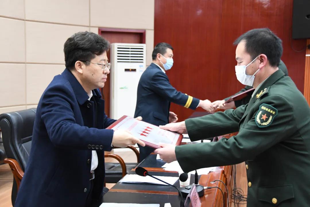 新邵部署2022年征兵和民兵工作任务(图3)