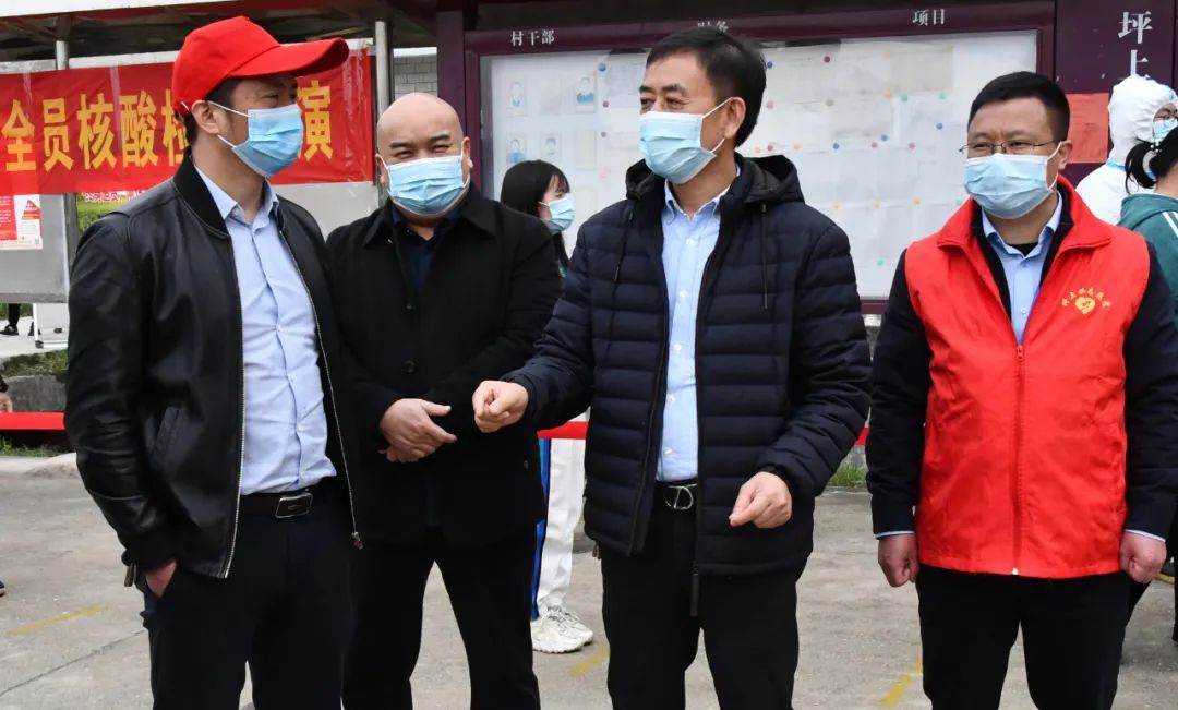 陈历贤现场督导乡镇疫情防控应急演练(图3)