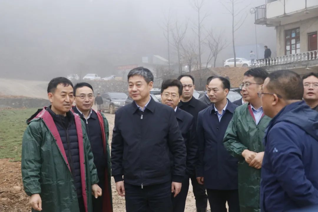 严华在新邵县调研：高站位推进生态环境保护(图1)