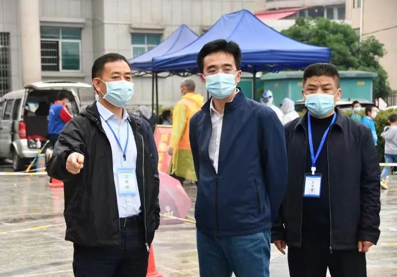 周文到新邵县督查指导疫情防控工作(图2)