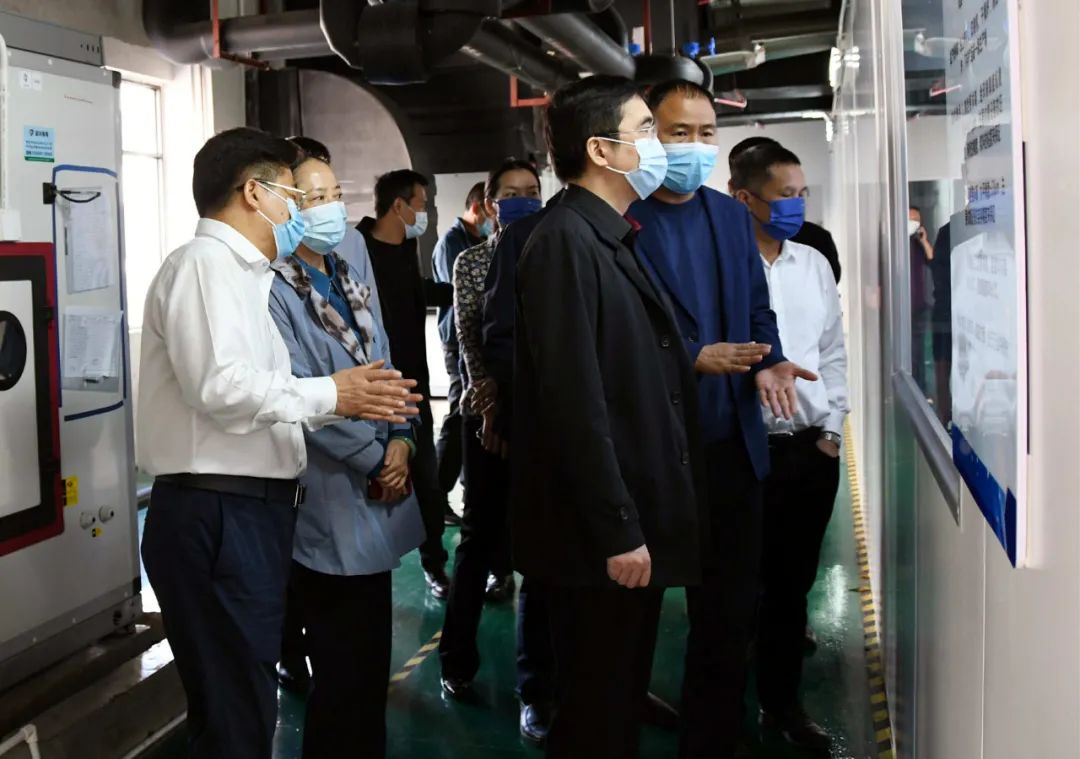 石峰岗调研新邵“万名干部联万企”工作(图2)