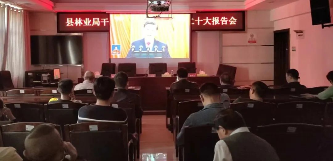 新邵县干群集中收看中国共产党第二十次全国代表大会开幕会(图6)