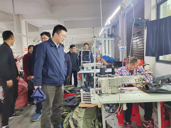 省发改委到新邵开展以工代赈和易地搬迁后续扶持工作全覆盖检查(图1)