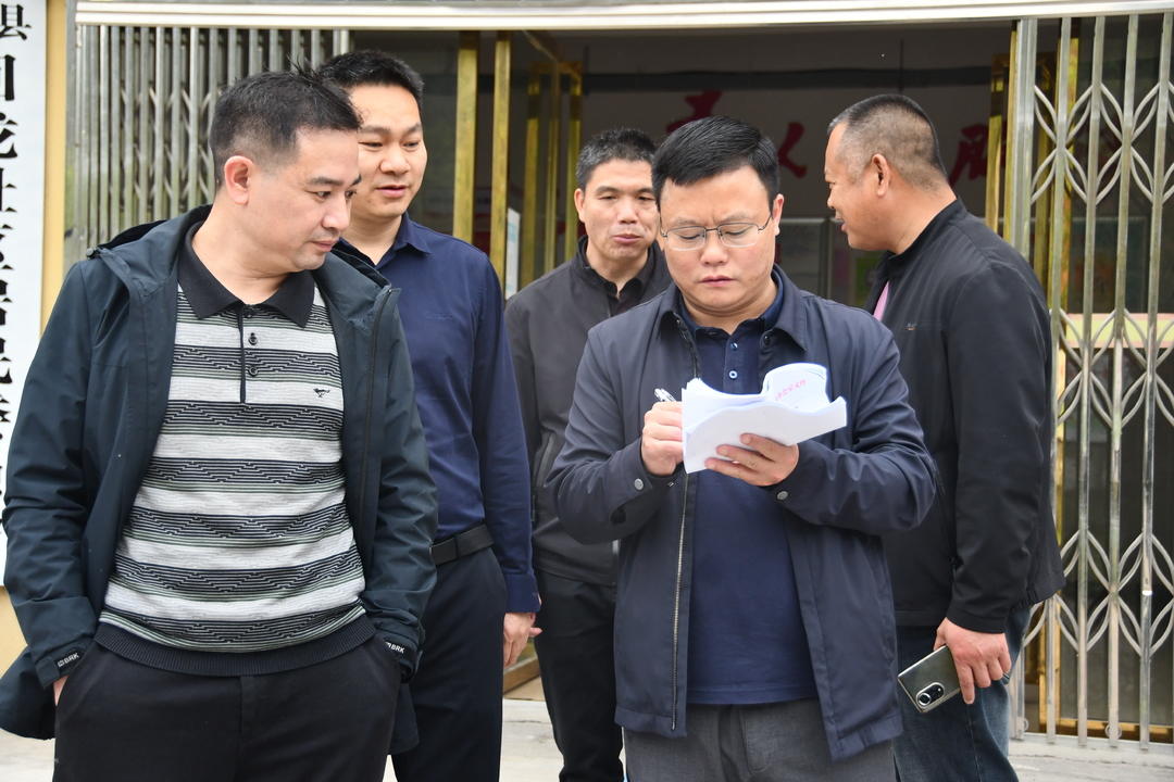周开建带队到酿溪镇芭蕉等社区督导国家卫生县城复审工作(图2)