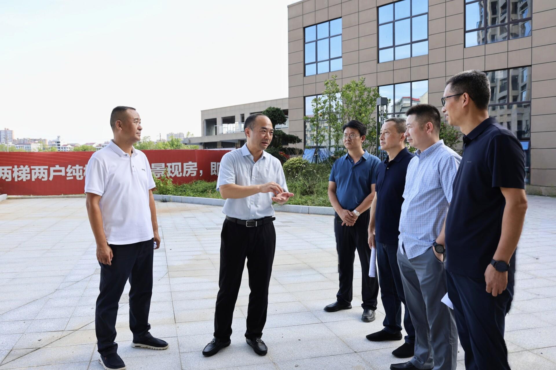 谢小军调研督导保交房(楼)工作(图1)