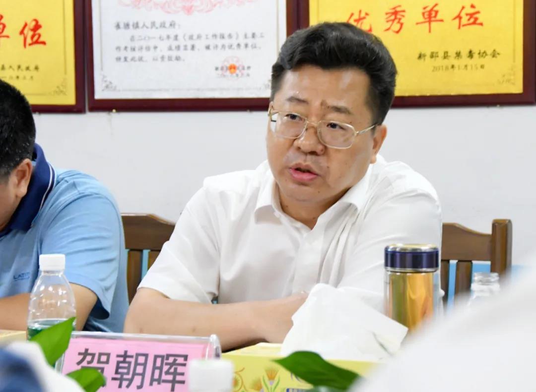 【产业兴县】贺朝晖调研雀塘循环经济产业园