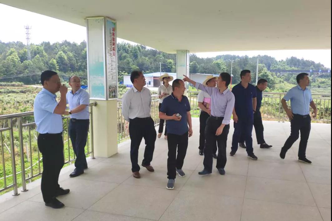 省科协调研潭府乡科技试点项目建设(图3)