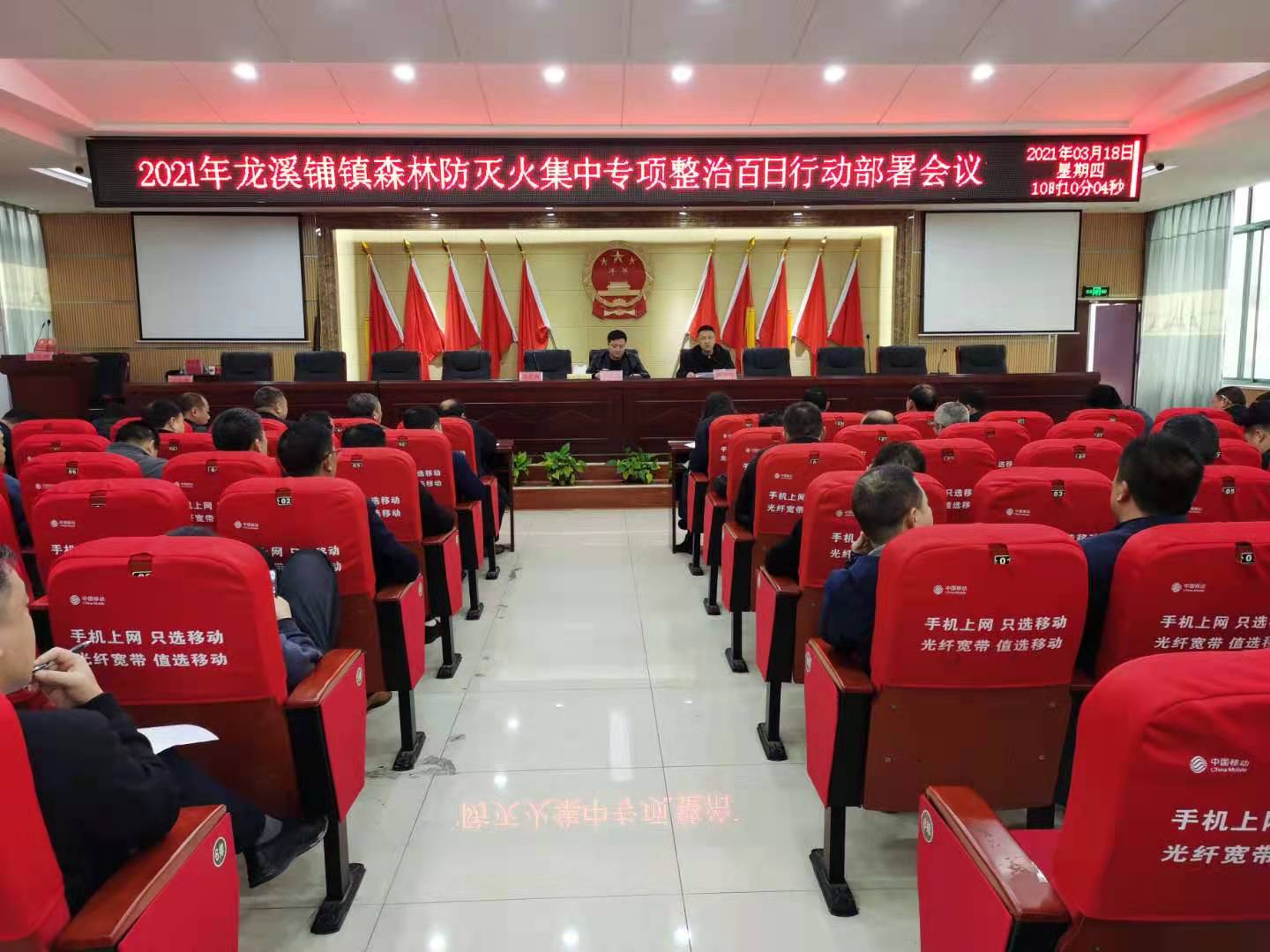 新邵县龙溪铺镇部署安排森林防灭火集中专项整治百日行动(图1)