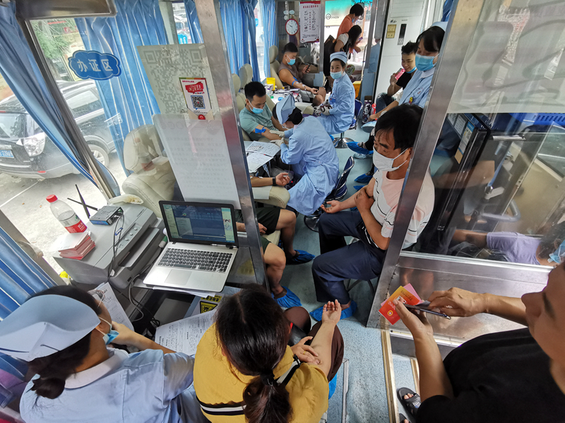 坪上镇志愿者无偿献血，助力健康新邵建设(图3)