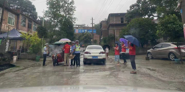 迎光乡开展交通问题顽瘴痼疾集中整治“亮剑行动”(图1)